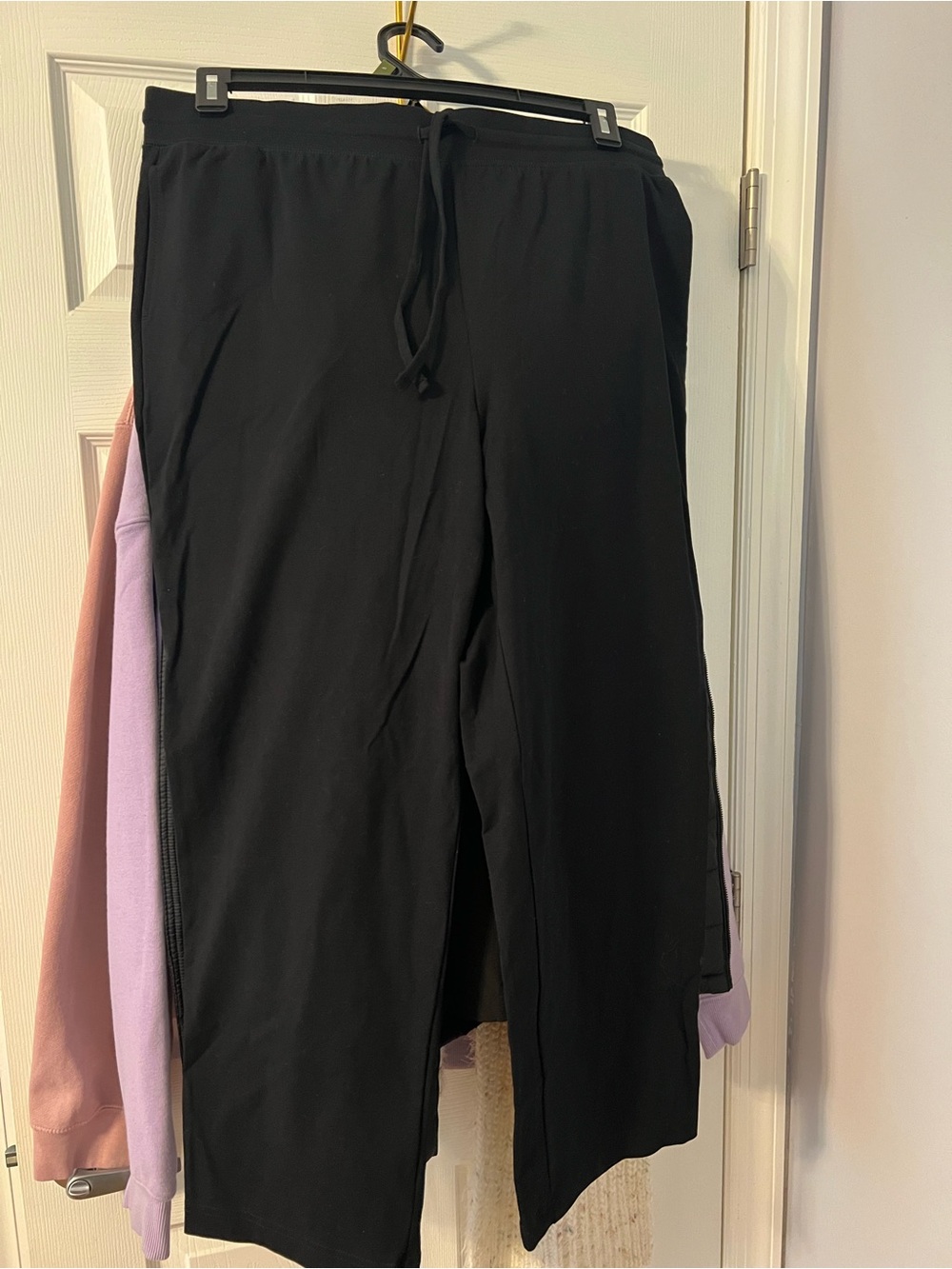Style & Co. Black Wide-Leg Drawstring Pants - Picture 1 of 4